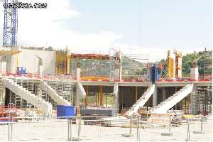 Grand stade : travaux au 24 mai 2012